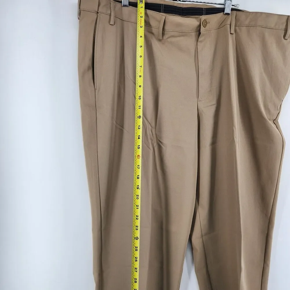 Lands End‎ Traditional Fit Khaki Chino Pants Mens 46x32 Beige